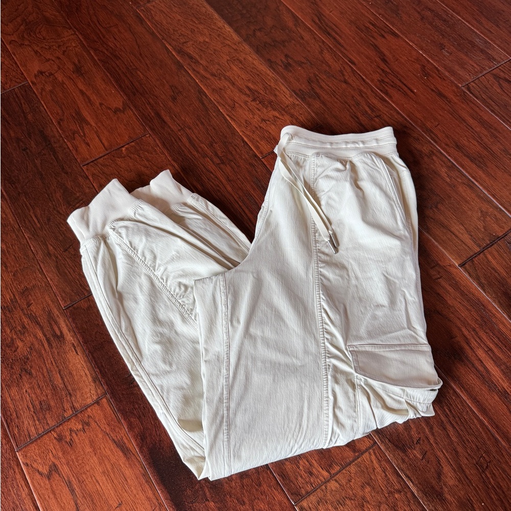 lululemon athletica Cream Track Joggers